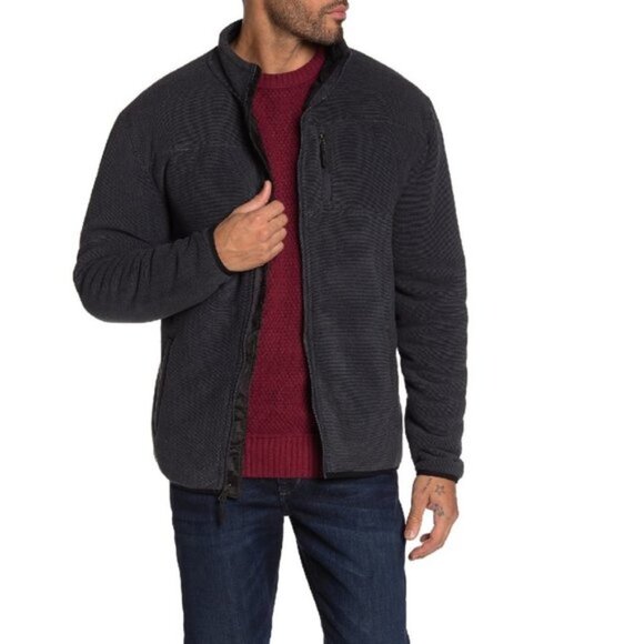 Weatherproof Faux Shearling Lined Funnel Neck Jack - Picture 2 of 7